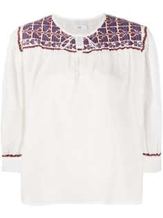 Closed рубашка с вышивкой и круглым вырезом