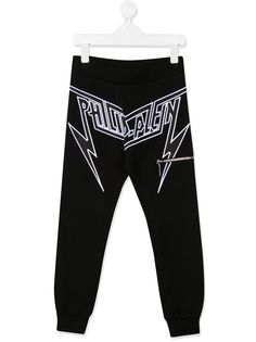 Philipp Plein спортивные брюки с вышитым логотипом