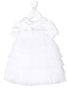 Miss Blumarine платье с оборками и пышной юбкой