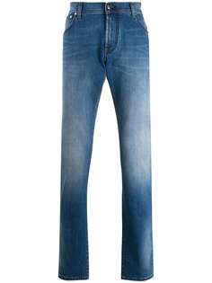 Corneliani джинсы прямого кроя