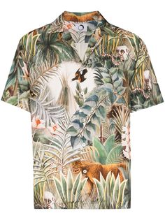 Endless Joy рубашка Equatorial Jungle Aloha с принтом