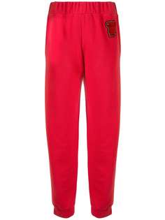 Emporio Armani спортивные брюки с нашивкой