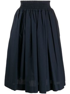 Woolrich присборенная юбка с эластичным поясом