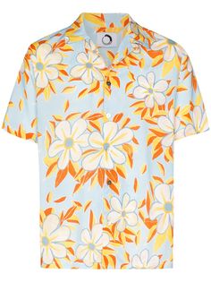 Endless Joy рубашка Acid Flower Aloha с принтом
