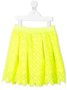 Alberta Ferretti Kids юбка миди со складками