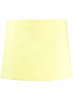 The Attico юбка мини прямого кроя с заниженной талией