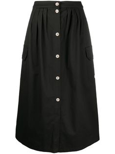 Semicouture юбка миди с карманами карго