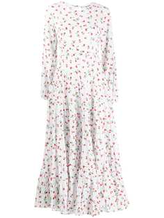 Rixo платье макси Pip с цветочным принтом