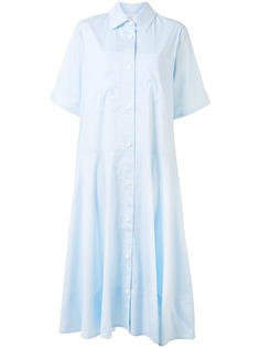 Lee Mathews платье-рубашка Alice с карманом
