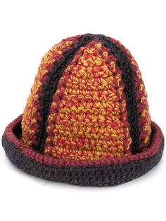 Nicholas Daley Jute Knitted bucket hat