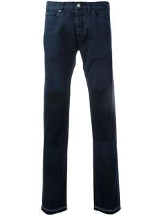 LANVIN джинсы с контрастным дизайном