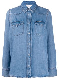 Calvin Klein Jeans джинсовая рубашка Western