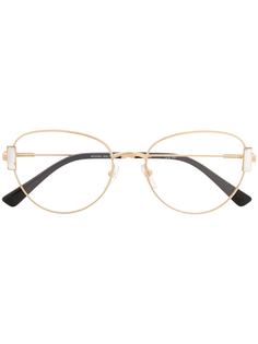 Moschino Eyewear очки в круглой оправе