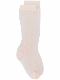 Heron Preston прозрачные носки с логотипом