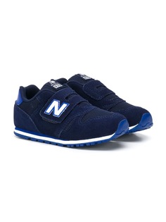 New Balance Kids кроссовки на липучках с логотипом