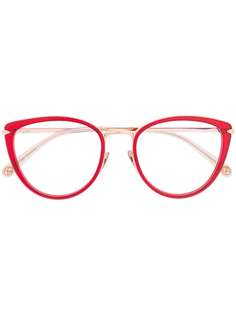 Pomellato Eyewear очки в круглой оправе