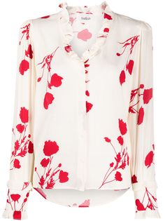 Ba&Sh рубашка Paiton с цветочным принтом