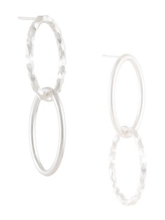 All Blues серьги-кольца Ellipse