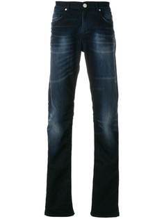 Versace Jeans Couture джинсы прямого кроя с потертой отделкой