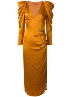 Manning Cartell платье с объемными плечами