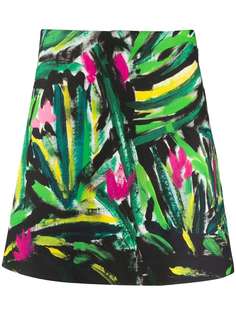 Marni юбка мини с цветочным принтом