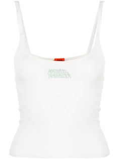 Heron Preston топ с вышивкой