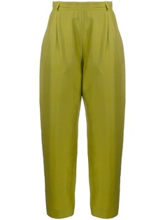 Yves Saint Laurent Pre-Owned укороченные брюки 1980-х годов