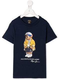 Ralph Lauren Kids футболка с принтом