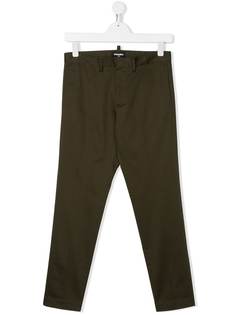Dsquared2 Kids прямые брюки строгого кроя