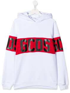 Gcds Kids толстовка с капюшоном и логотипом