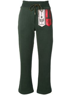 Mr & Mrs Italy спортивные брюки с нашивкой-логотипом