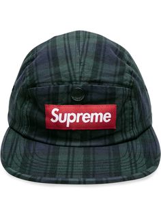 Supreme кепка с карманом на кнопке