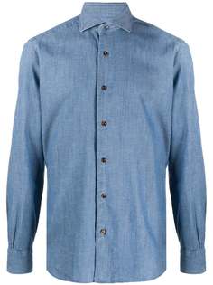 Barba рубашка из ткани шамбре
