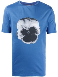 Frankie Morello футболка с цветочным принтом