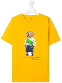 Ralph Lauren Kids футболка с принтом