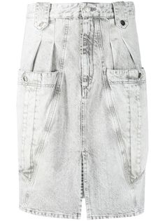Isabel Marant джинсовая юбка миди Kalosia