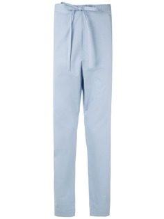 Egrey брюки прямого кроя с кулиской