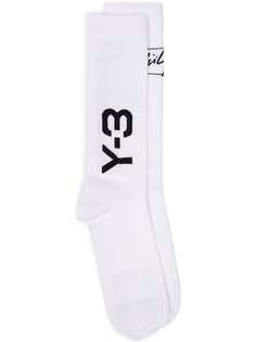 Y-3 трикотажные носки с логотипом