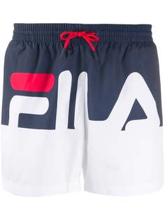 Fila плавки-шорты с логотипом