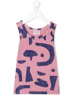 Bobo Choses туника с абстрактным принтом