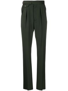 Lardini брюки строгого кроя со складками