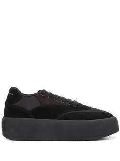 MM6 Maison Margiela кроссовки на платформе со вставками