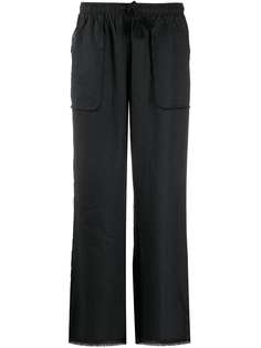 Gold Hawk брюки прямого кроя с необработанным краем