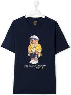 Ralph Lauren Kids футболка с принтом