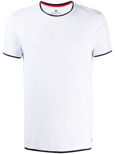 Manuel Ritz двухцветная футболка с круглым вырезом