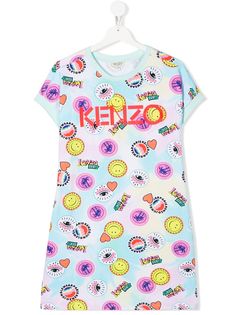 Kenzo Kids платье с логотипом