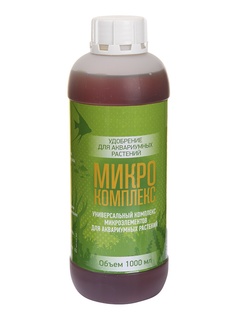Средство Vladox Микрокомплекс 83044 - Высокоэффективное удобрение для устранения дефицита микроэлементов в аквариуме с живыми растениями 1000ml