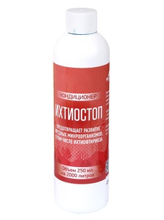 Средство Vladox Ихтиостоп 983976 - Кондиционер для профилактики ихтиофтериоза 250ml на 2000L