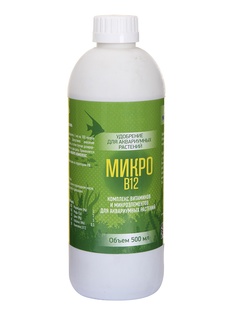 Средство Vladox Микро B12 83518 - Комплекс витаминов и микроэлементов для аквариумных растений 500ml