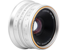 Объектив 7Artisans X-Mount 25 mm f/1.8 Silver 17977